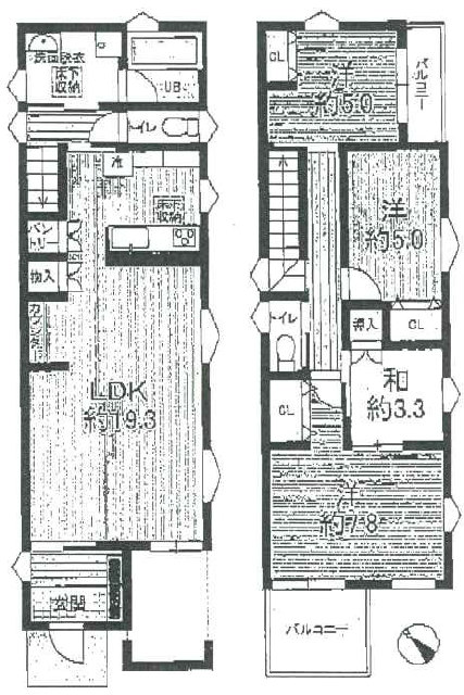 豊明市 構造:木造2階建土地面積:115.17平米 ( 34.83坪 ) 建物面積:98.28平米 ( 29.72坪 )